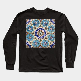 Persian Ceramic Design 44 Long Sleeve T-Shirt